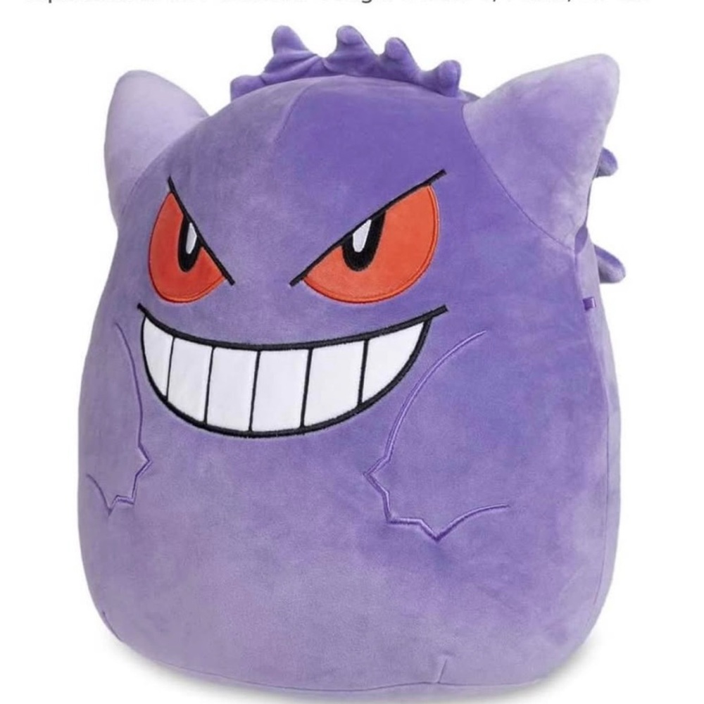 Purple Gengar Plush Toy
